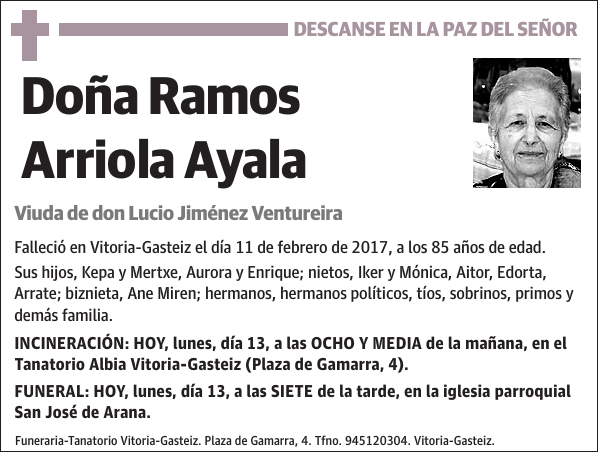 Ramos Arriola Ayala