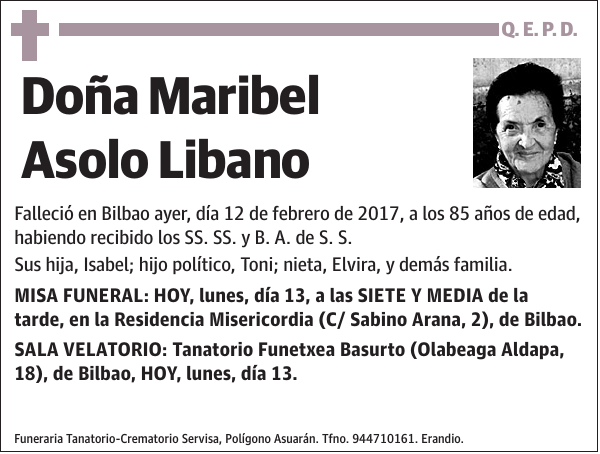 Maribel Asolo Libano