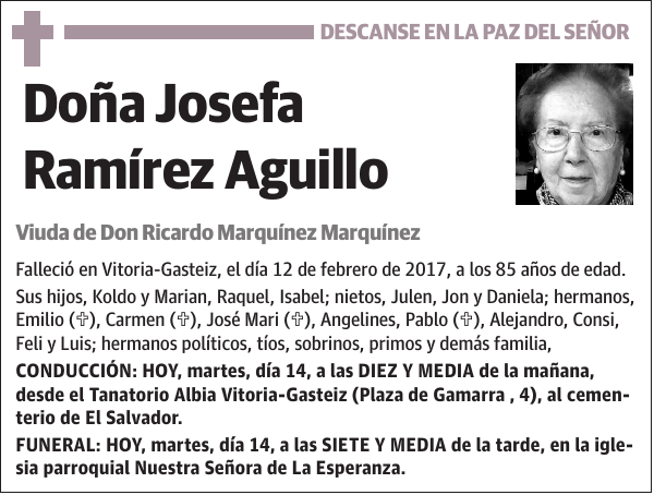 Josefa Ramírez Aguillo