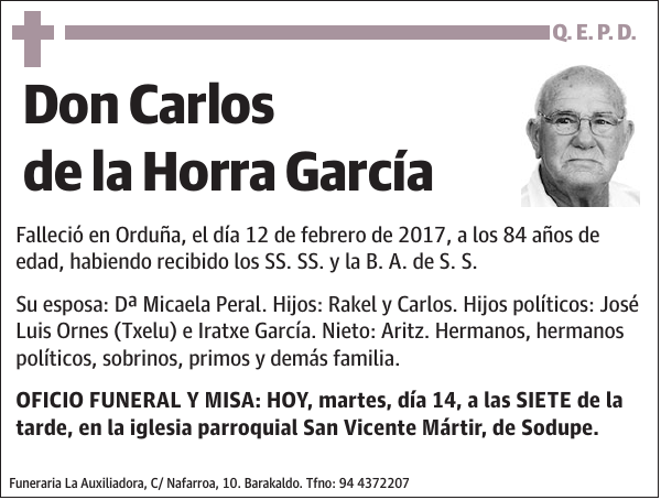 Carlos de la Horra García