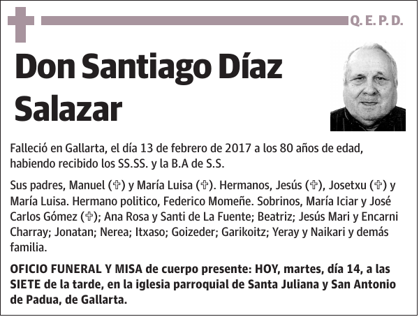 Santiago Díaz Salazar