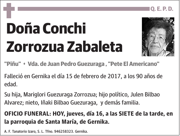 Conchi Zorrozua Zabaleta