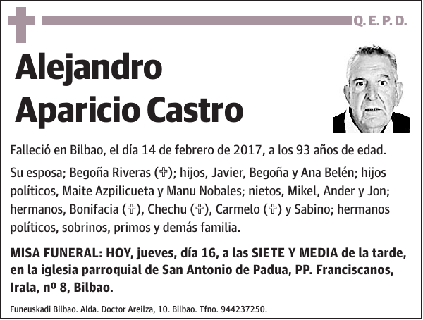 Alejandro Aparicio Castro