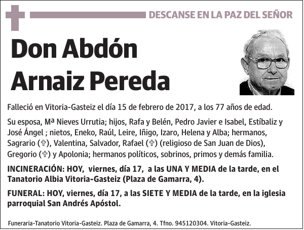 Abdón Arnaiz Pereda