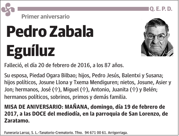 Pedro Zabala Eguíluz