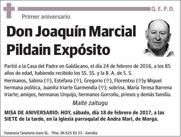 Joaquín Marcial Pildain Expósito