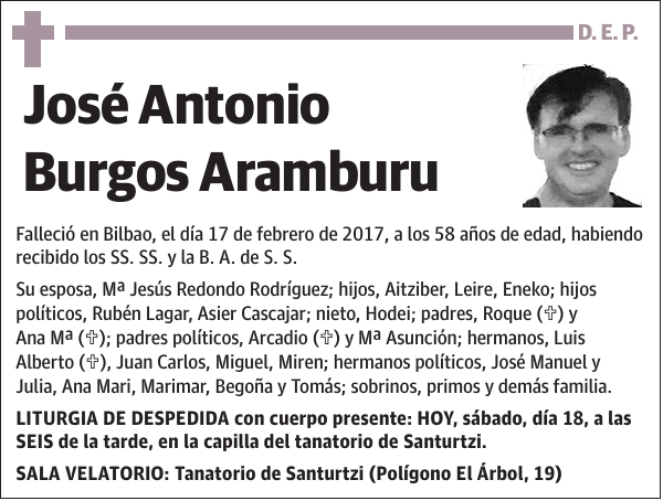 José Antonio Burgos Aramburu