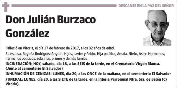 Julián Burzaco González