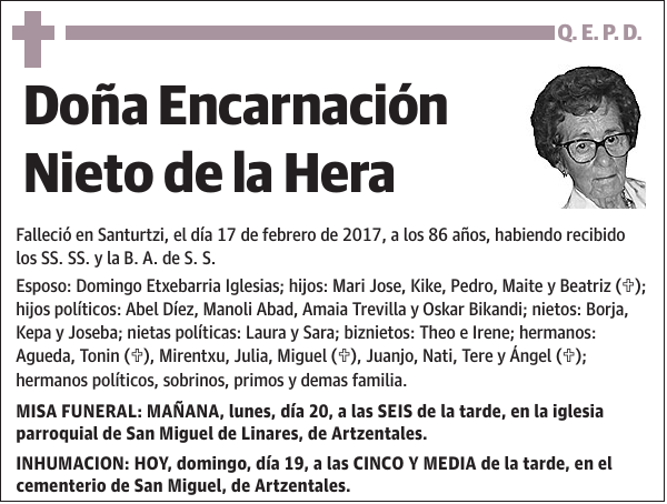 Encarnación Nieto de la Hera