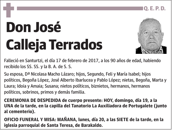 José Calleja Terrados