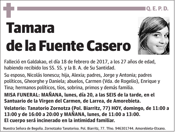 Tamara de la Fuente Casero