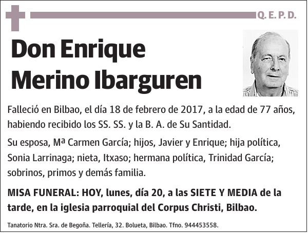 Enrique Merino Ibarguren