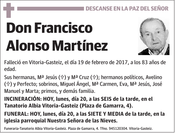 Francisco Alonso Martínez