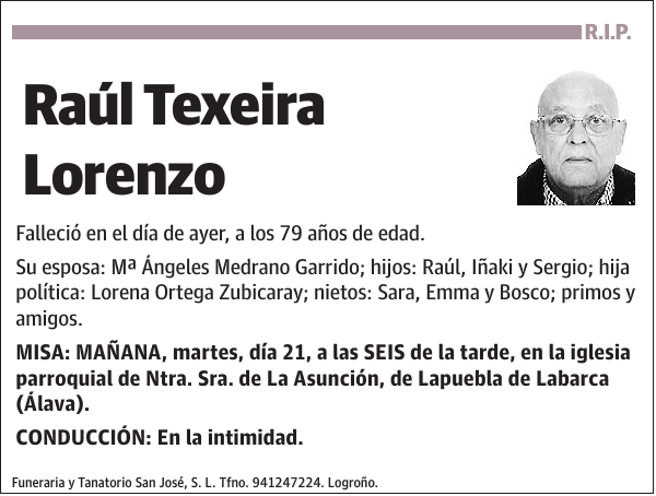 Raúl Texeira Lorenzo