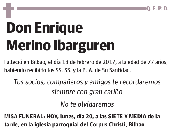 Enrique Merino Ibarguren