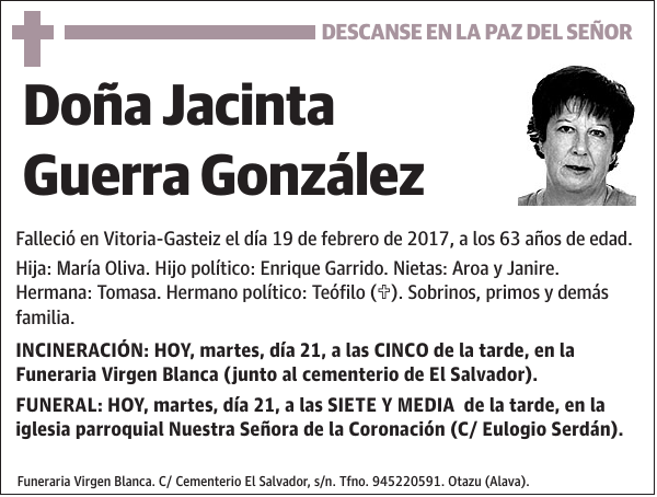 Jacinta Guerra González