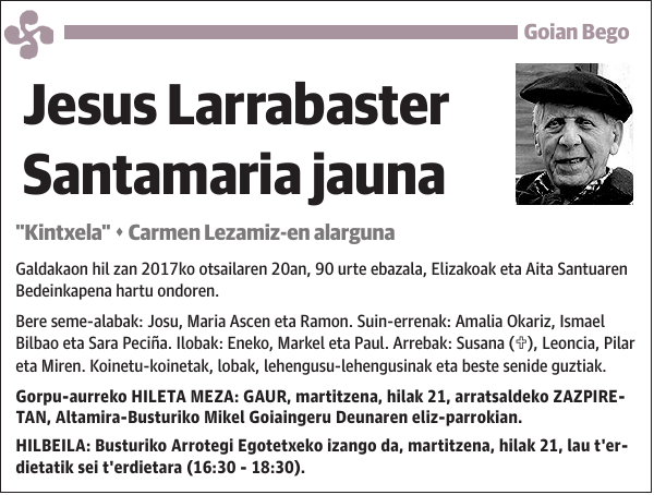 Jesus Larrabaster Santamaria