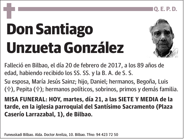 Santiago Unzueta González