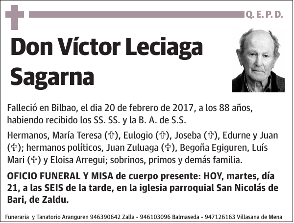 Víctor Leciaga Sagarna