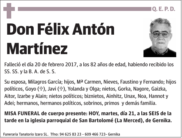 Félix Antón Martínez