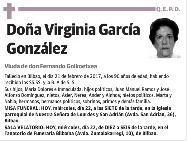 Virginia García González