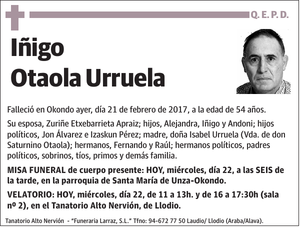 Iñigo Otaola Urruela