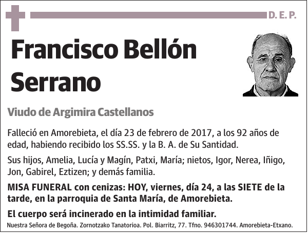 Francisco Bellón Serrano