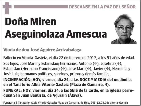 Miren Aseguinolaza Amescua