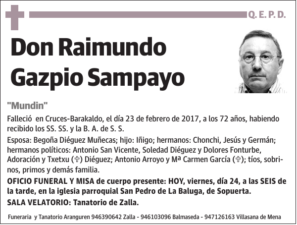 Raimundo Gazpio Sampayo