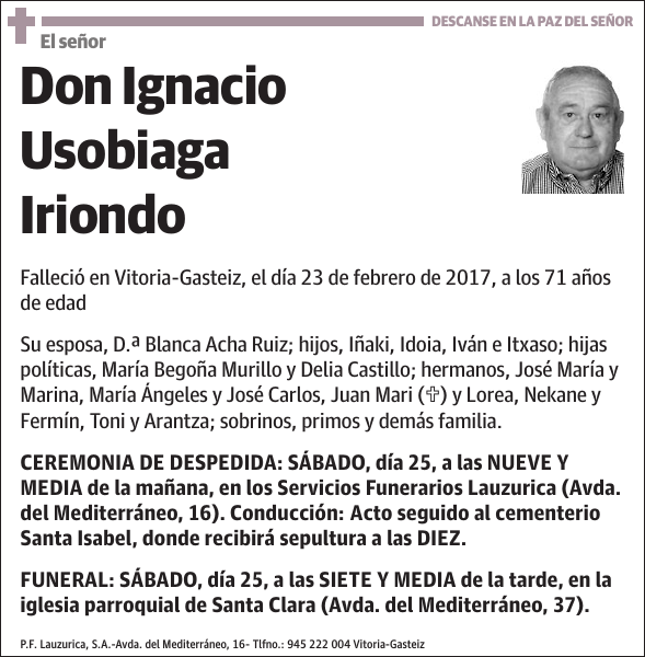 Ignacio Usobiaga Iriondo