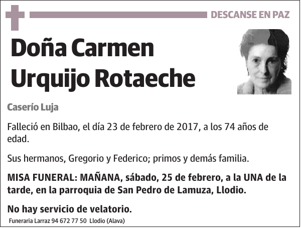 Carmen Urquijo Rotaeche