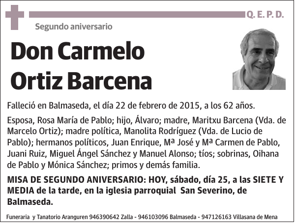 Carmelo Ortiz Barcena