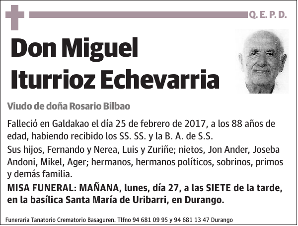 Miguel Iturrioz Echevarria