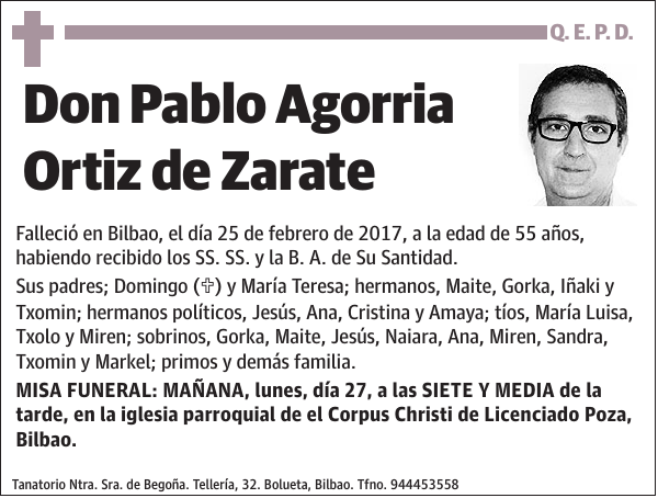 Pablo Agorria Ortiz de Zarate