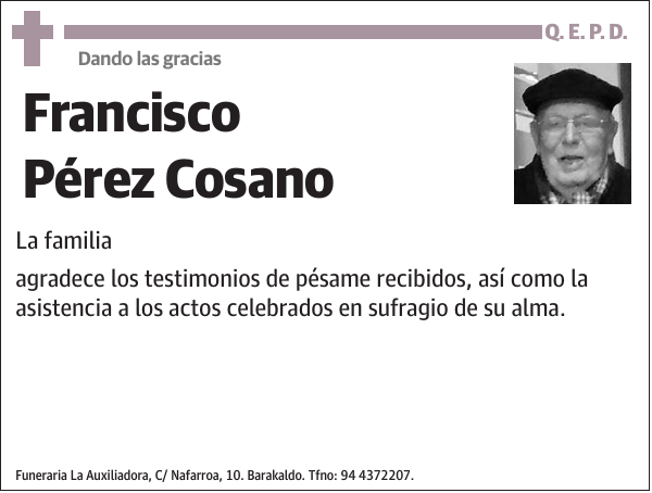 Francisco Pérez Cosano