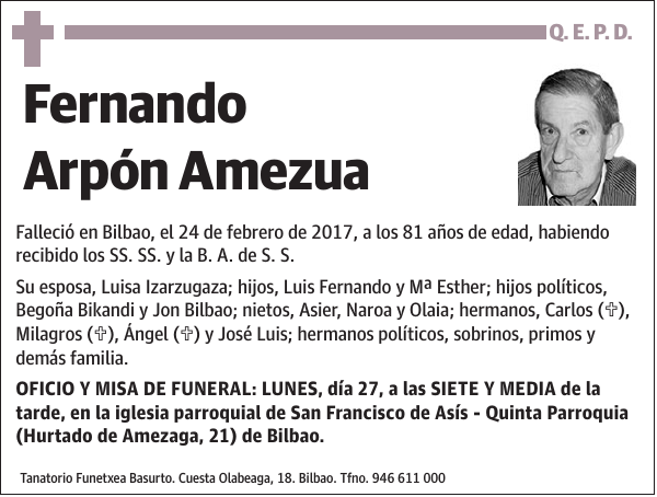 Fernando Arpón Amezua