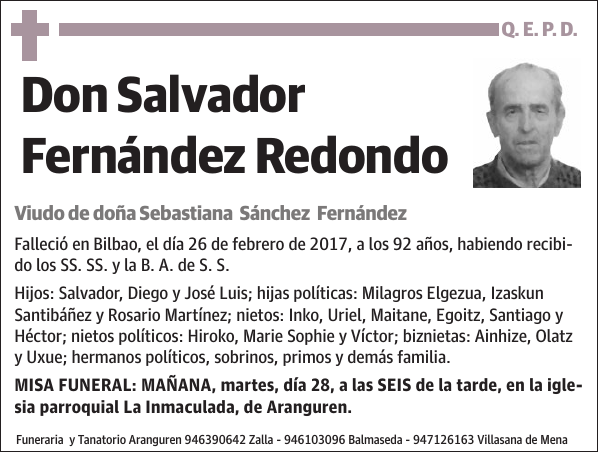 Salvador Fernández Redondo