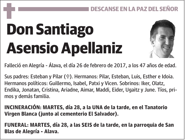 Santiago Asensio Apellaniz