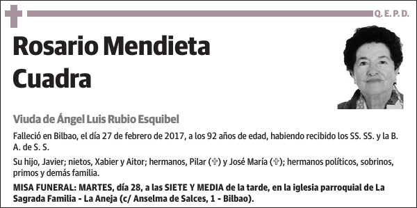 Rosario Mendieta Cuadra