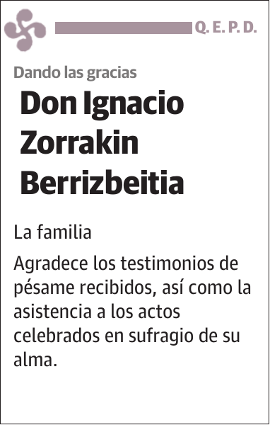 Ignacio Zorrakin Berrizbeitia