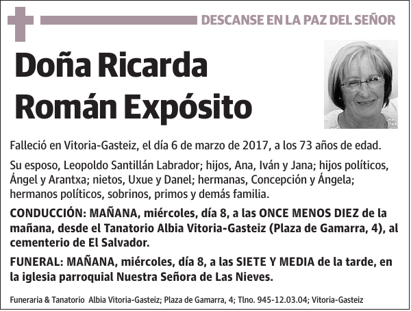 Ricarda Román Expósito