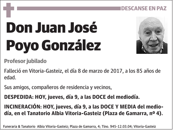 Juan José Poyo González