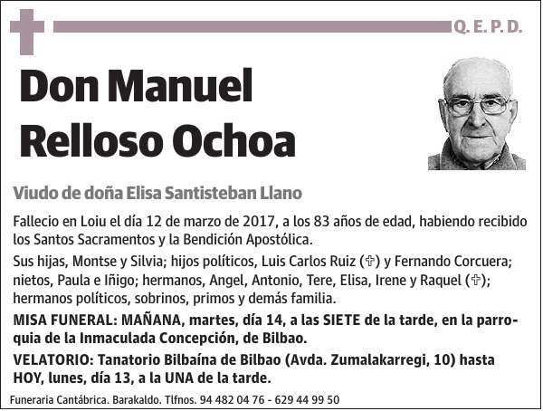 Manuel Relloso Ochoa