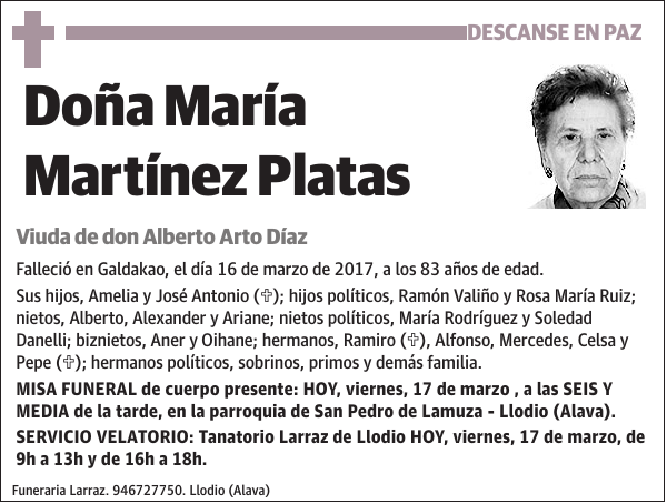 María Martínez Platas