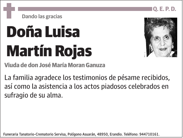 Luisa Martín Rojas