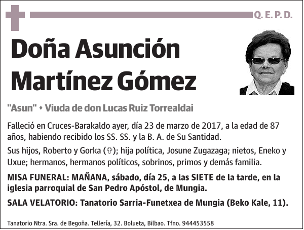 Asunción Martínez Gómez