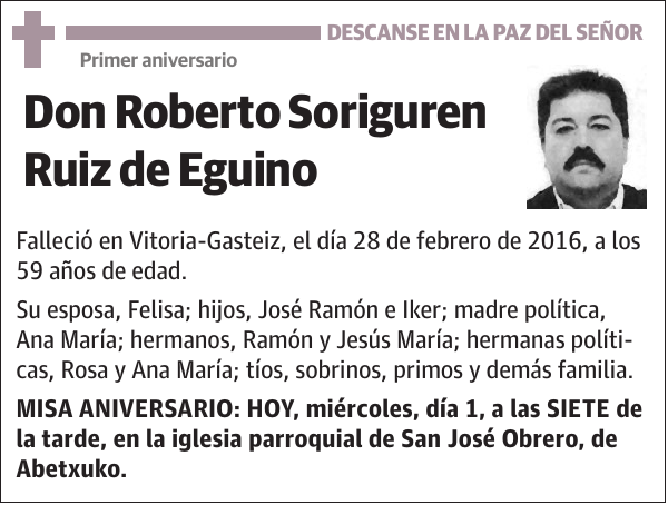 Roberto Soriguren Ruiz de Eguino