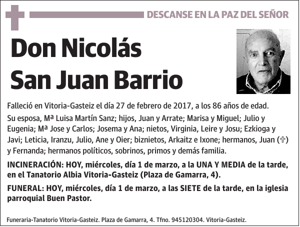 Nicolás San Juan Barrio