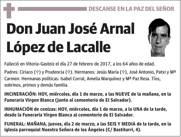 Juan José Arnal López de Lacalle