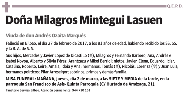 Milagros Mintegui Lasuen